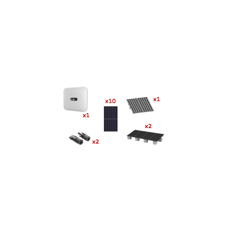 Kit Solar Interconexion  / 6 kW  220Vca / Inversor HUAWEI/ Montaje Incluido  