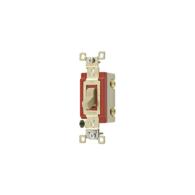 Interruptor Palanca 20A Grado Industrial Hubbell Marfil | Precio México - Envío Inmediato | LM Soluciones