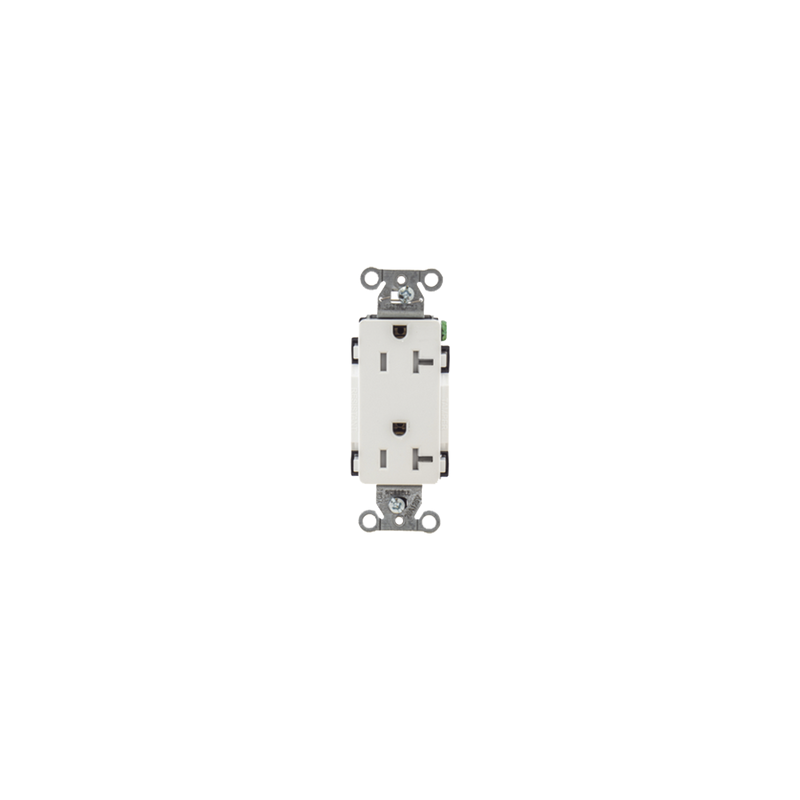 Contacto Duplex 20A 125V Grado Industrial HUBBELL Blanco | Precio México - Envío Inmediato | LM Soluciones