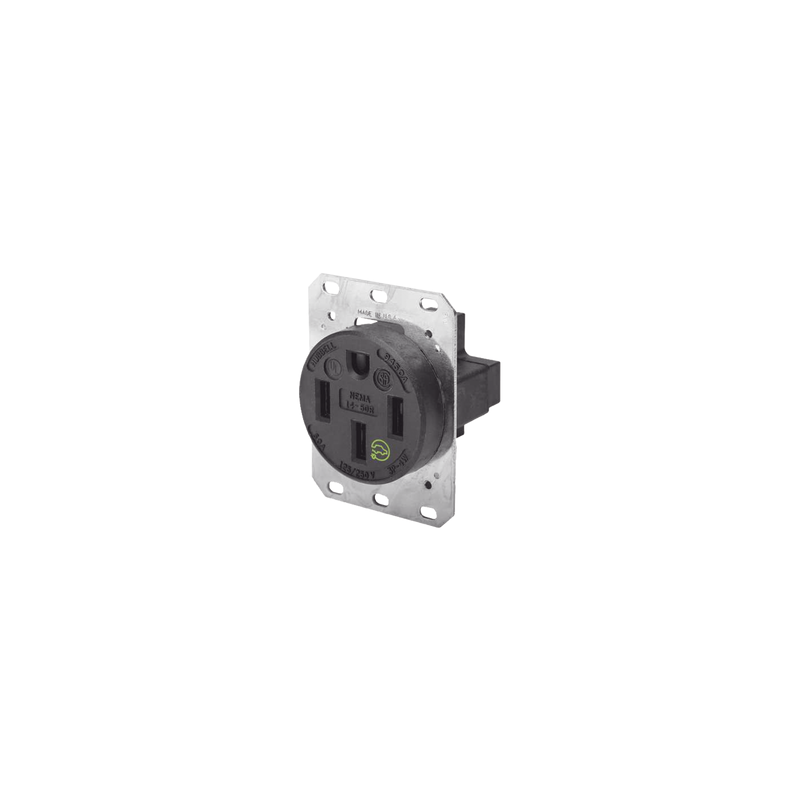 Receptáculo Recto Hubbell 50A NEMA 14-50R | LM Soluciones