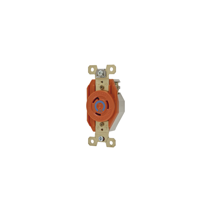Receptáculo Sencillo Hubbell Nema L6-20R 20A 250V | Precio México - Envío Inmediato | LM Soluciones