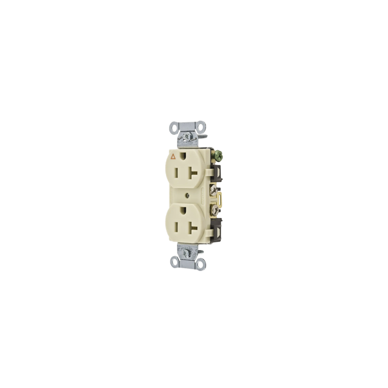 Contacto Dúplex 20A 125V Nema 5-20R Marfil HUBBELL | Precio México - Envío Inmediato | LM Soluciones