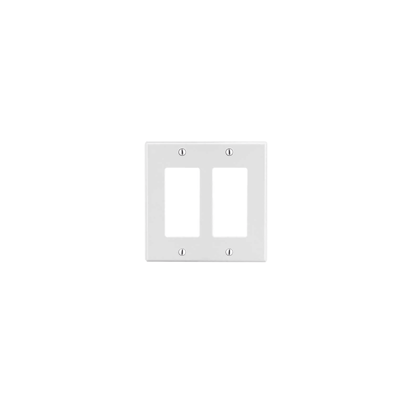 Tapa para Caja Multigang / Contacto Doble / Blanco HUBBELL | Precio México - Envío Inmediato | LM Soluciones