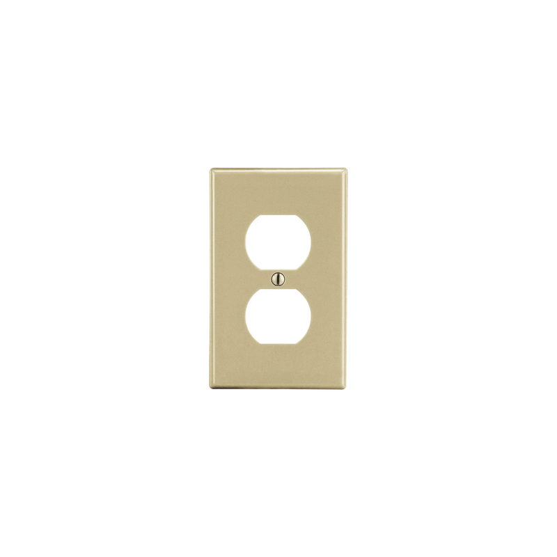 Placa de Pared para Contacto Duplex Color Marfil Hubbell | Precio México - Envío Inmediato | LM Soluciones