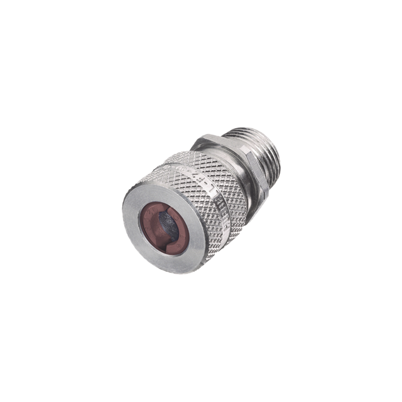 Conector Cable Aluminio Macho Recto 1/2