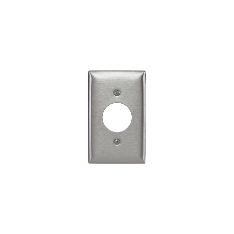 Placa Acero Inoxidable Receptáculo HUB-SS7 | Hubbell | Precio México - Envío Inmediato | LM Soluciones