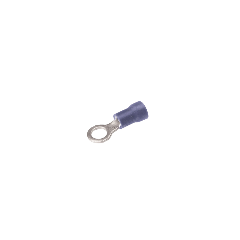 Zapata Terminal de Ojillo  para Tornillo 1/4 in (6 mm) calibre 16-14 AWG con aislamiento de vinilo.