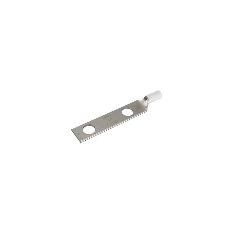 Zapata Terminal Compresión Doble Ojillo Hubbell 14-10 AWG
