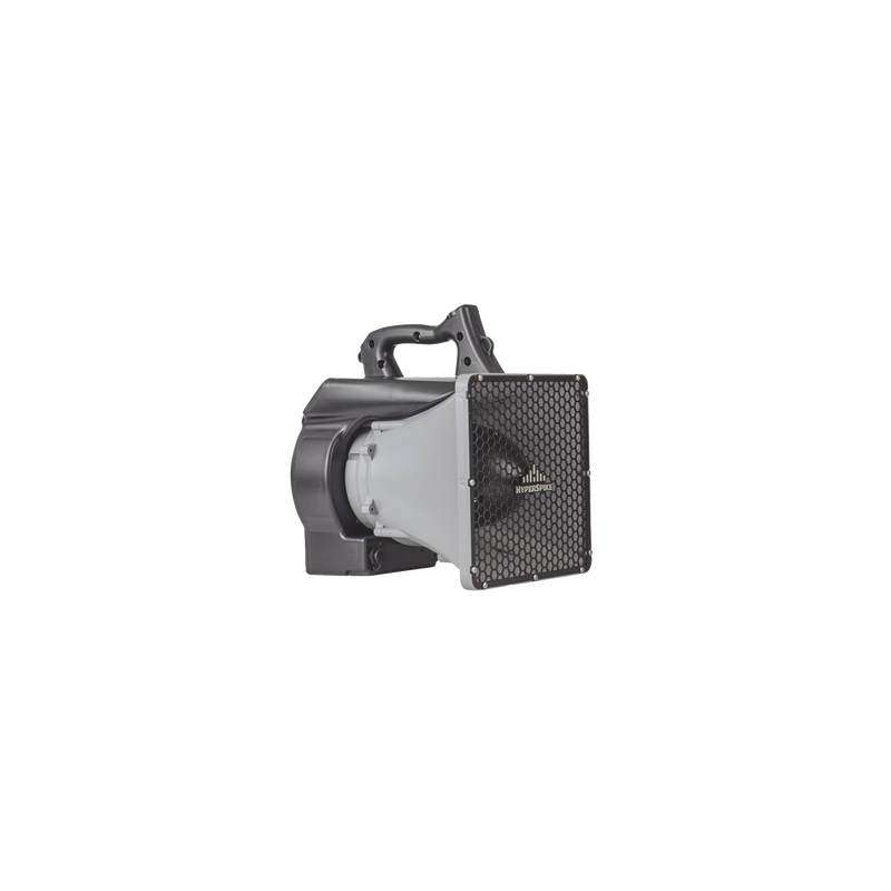 Altavoz Portátil De Alta Fidelidad HyperSpike® Serie HS-10, Con Aislante De Ruido, Color Gris Con Negro 