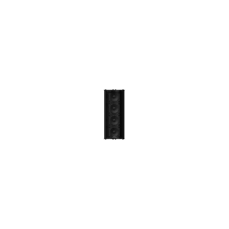 Altavoz De Arreglo Lineal Tipo Torre, 187°H/45°V, Con 4 Bocinas Alta Fidelidad, Ideal Para Entornos Reverberantes, Consumo 40W, Color Negro, Certificado UL 1480, Serie LineWave