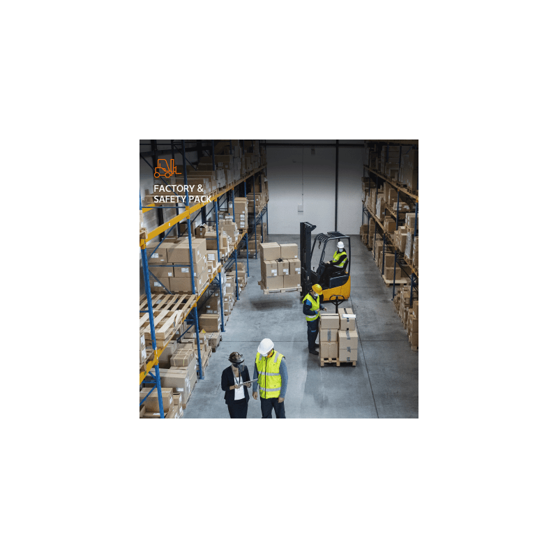 Licencia para camaras HANWHA Serie "P" con inteligencia Artificial solucion de Factory and Safety