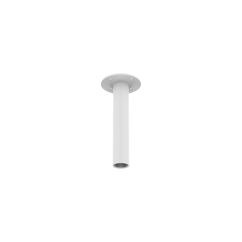 Soporte de Techo SBP-300CMI / Aluminio / Blanco / Peso 800g / Carga Máxima 10kg / Compatible con Modelos Hanwha Vision / Certificaciones EAC UL CE FCC