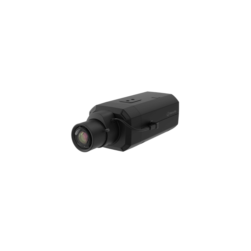 Cámara AI Box / 5 Megapíxeles (2560x1920) / Doble NPU Wisenet 9 / Inteligencia Artificial / Análisis Avanzado / extremeWDR 120 dB / PoE+12VDC / C-Mount-CS-Mount