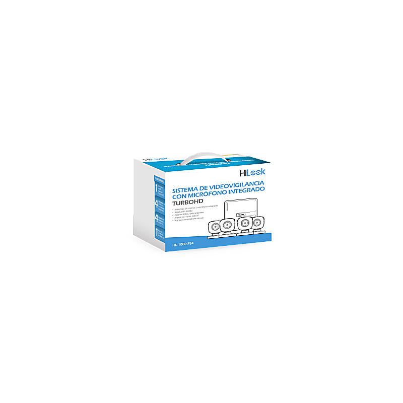 Kit TurboHD HiLook 1080p con Micrófono - LM Soluciones