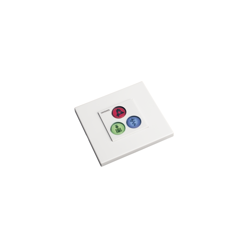 Módulo 3 Botones Iluminados con Lector RFID Ibernex para Asi | Precio México - Envío Inmediato | LM Soluciones