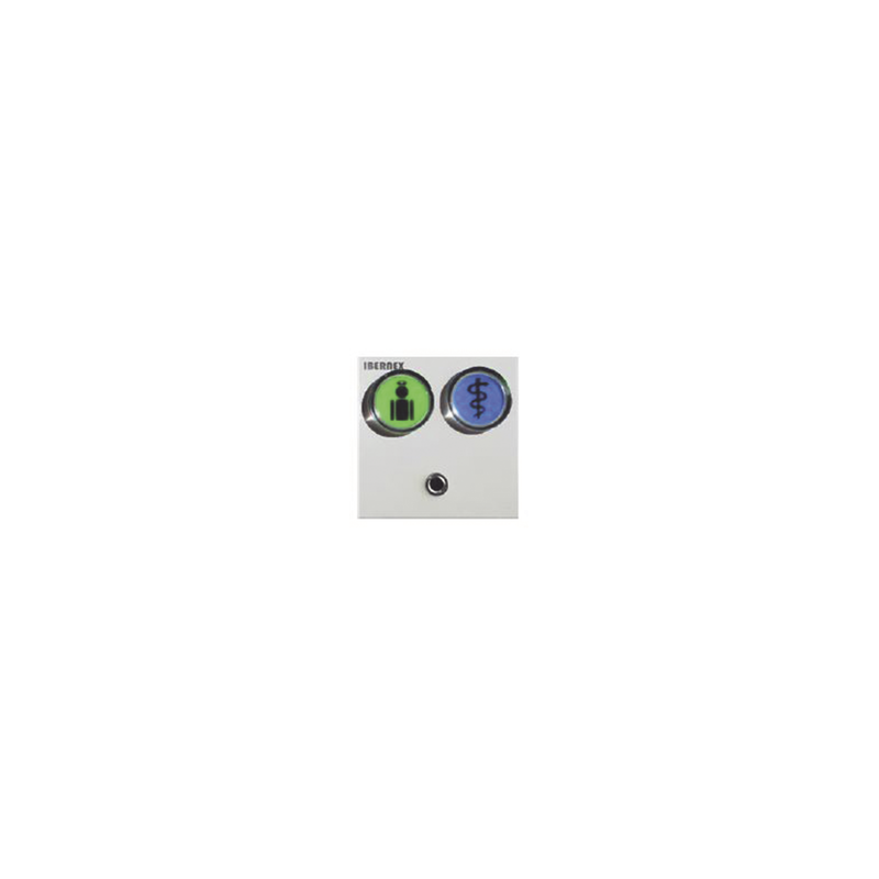 Módulo 2 Botones Iluminados IBERNEX con RFID 125kHz RS485 | Precio México - Envío Inmediato | LM Soluciones