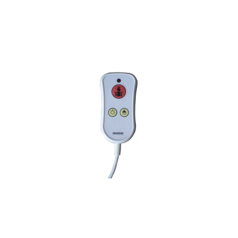 Pulsador Cama multifunción IP67 IBERNEX Alarma y Luz
