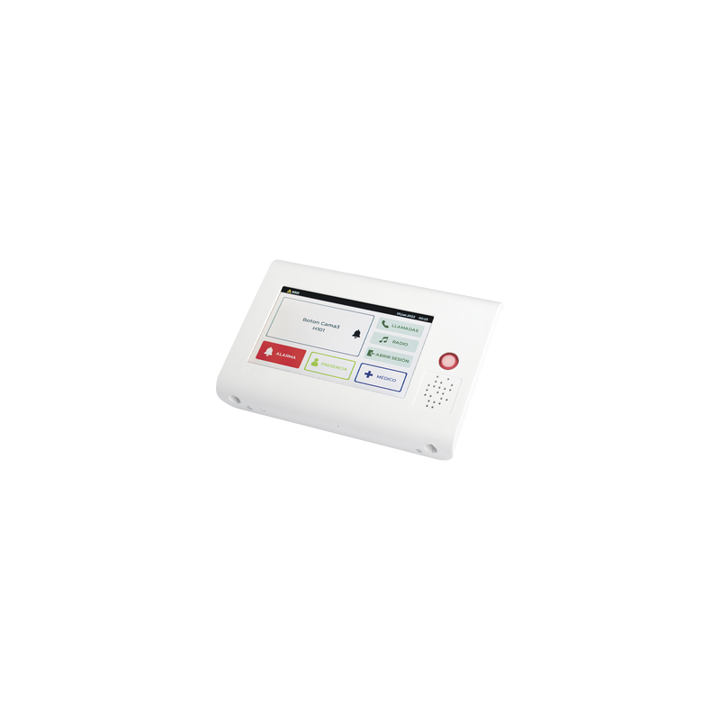 Terminal Hospitalaria IP Ibernex 7p SIP PoE | LM Soluciones