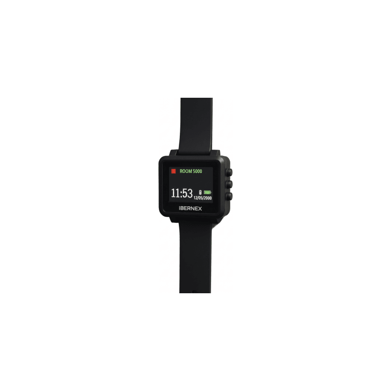 Reloj Receptor Inalámbrico Muñeca IBERNEX LCD Color
