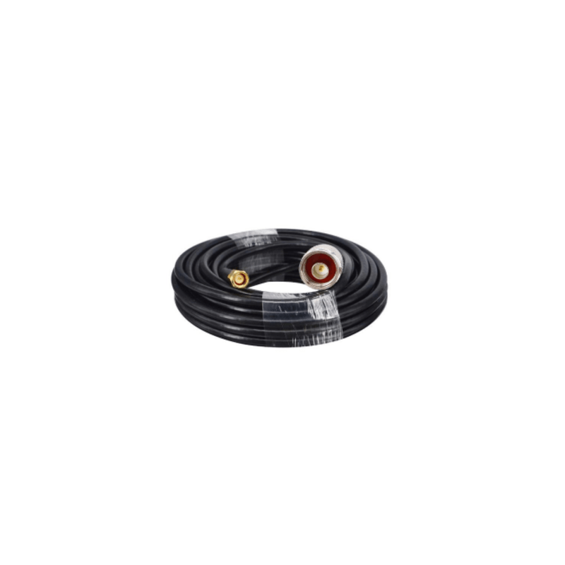 Cable Coaxial 10m Baja Pérdida IBERNEX 5mm 50 Ohm | Precio México - Envío Inmediato | LM Soluciones