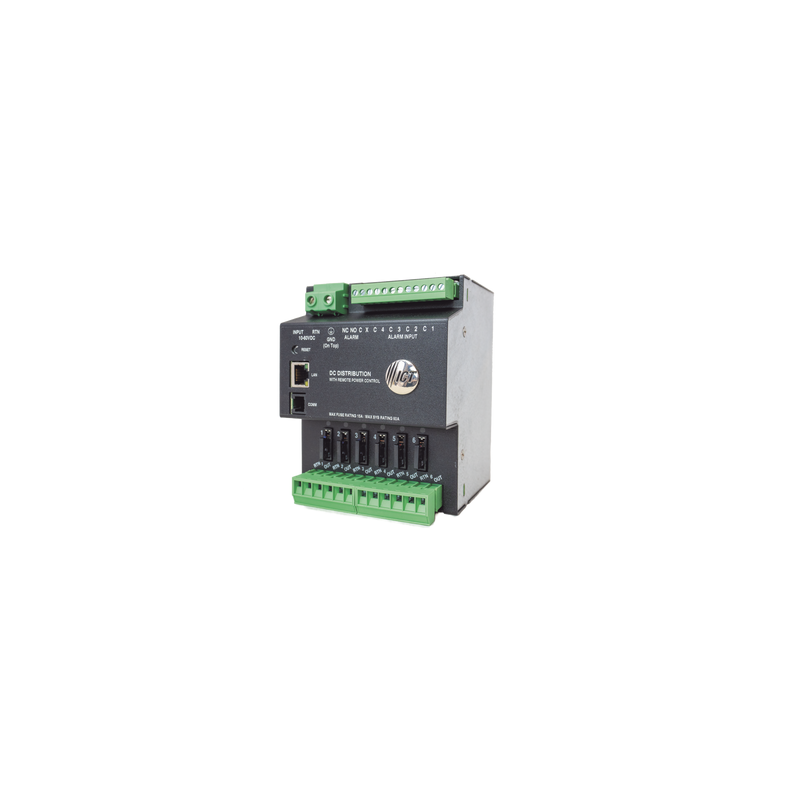 Fuente distribución 6 salidas Ethernet ICT DIN rail