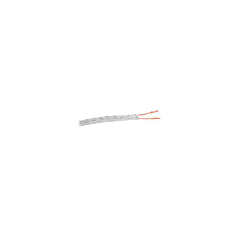 Cable 2x18 AWG Tipo POT 100m INDIANA Blanco | Precio México - Envío Inmediato | LM Soluciones
