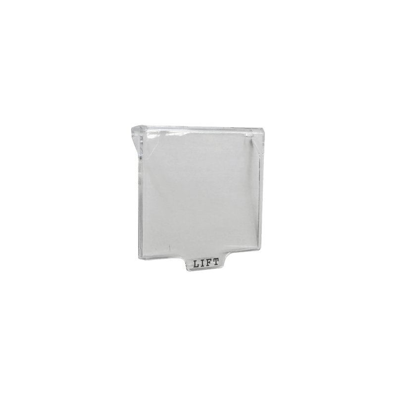 Cubierta para pulsador de alarma intemperie INIM WCP0020