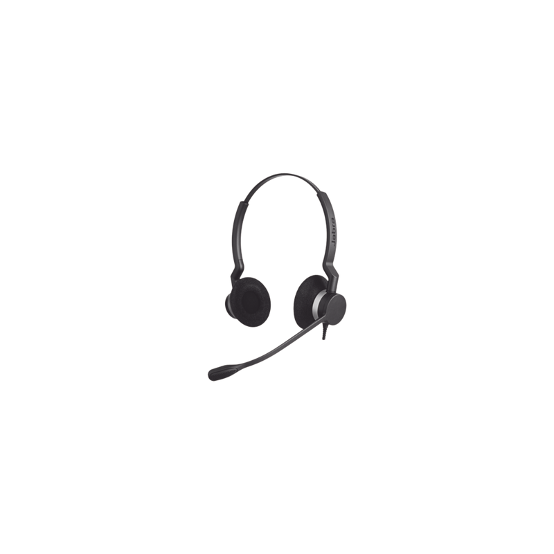 Jabra Biz 2300 Duo Auricular con Cable Quick Disconnect | Precio México - Envío Inmediato | LM Soluciones