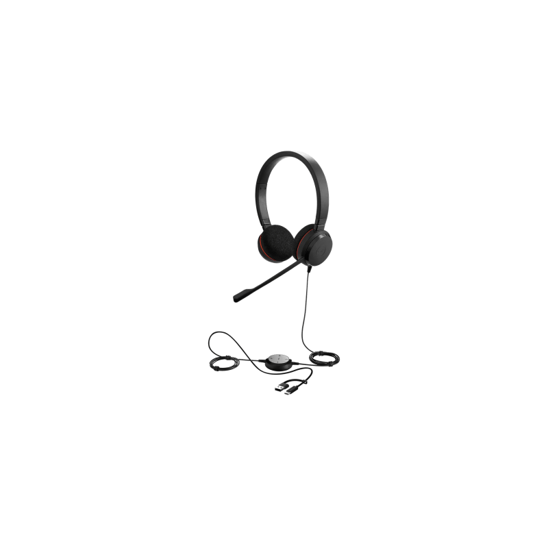 Diadema Jabra Evolve 20 Duo USB C/A Cancelación Ruido | Precio México - Envío Inmediato | LM Soluciones