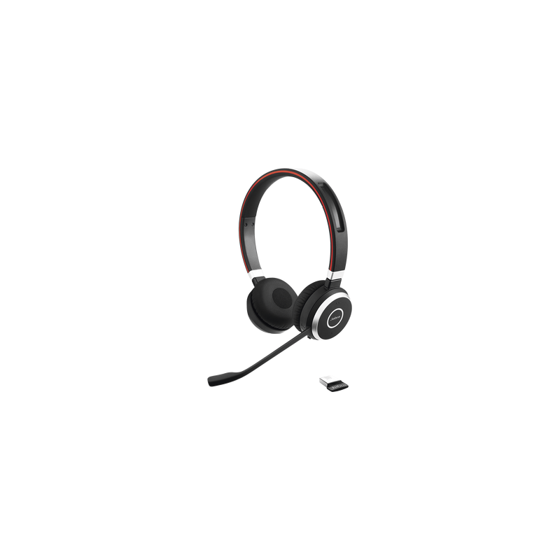 Jabra Evolve 65 SE Stereo, Auricular Profesional con Micrófo