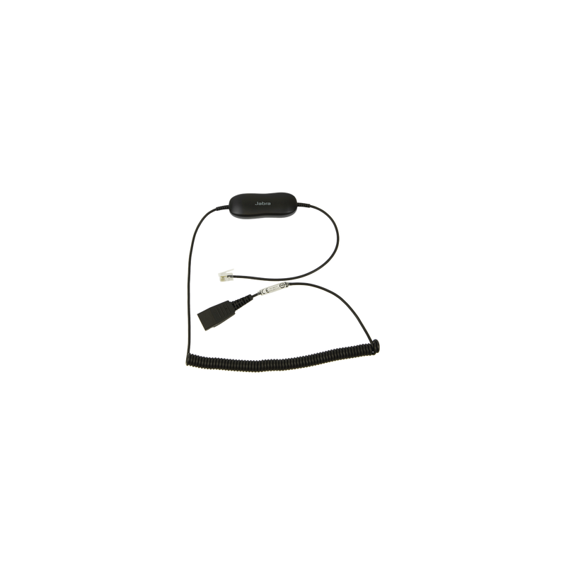 Cable Jabra QD a RJ-9 para Diademas BIZ1500/2300/2400 | Precio México - Envío Inmediato | LM Soluciones