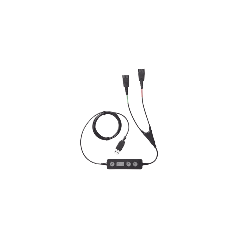 Jabra Link 265 USB/QD Cable para 2 Diademas Simultáneas | Precio México - Envío Inmediato | LM Soluciones