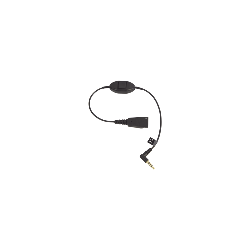 Cable Jabra QD a 3.5mm con PTT para Smartphones (8800-00-103 | Precio México - Envío Inmediato | LM Soluciones