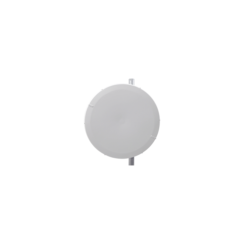 Antena Direccional de Alto Rendimiento/ Parábola profunda para mayor aislamiento al ruido / 29 ± 1 dBi / 4.9 - 6.4 GHz / Conectores N-Hembra / Fácil Montaje y Soporte de acero inoxidable / Radomo Incluido
