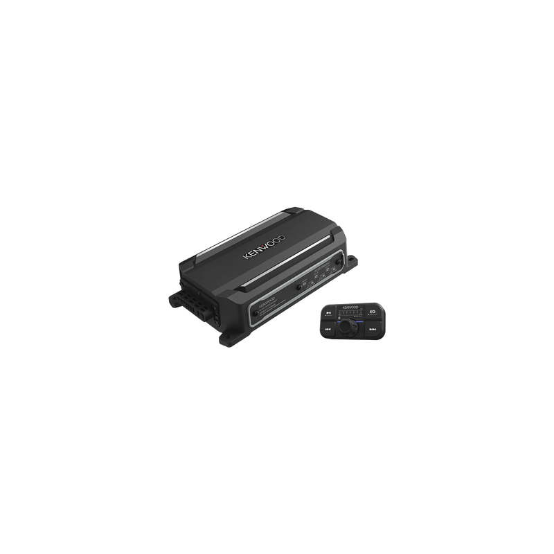 Amplificador de audio de 4 canales con control remoto y con conexión Bluetooth de 600 W de salida máxima 