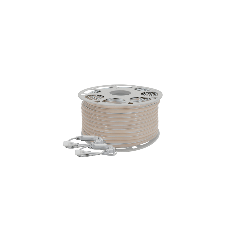 Manguera LED 50m Blanca 110V Interior/Exterior | JWJ | Precio México - Envío Inmediato | LM Soluciones