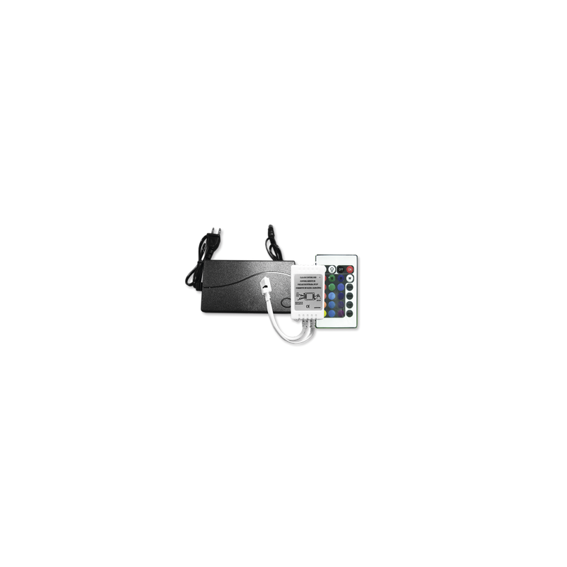 Transformador para Tira LED RGB 12V JWJ | Precio México - Envío Inmediato | LM Soluciones