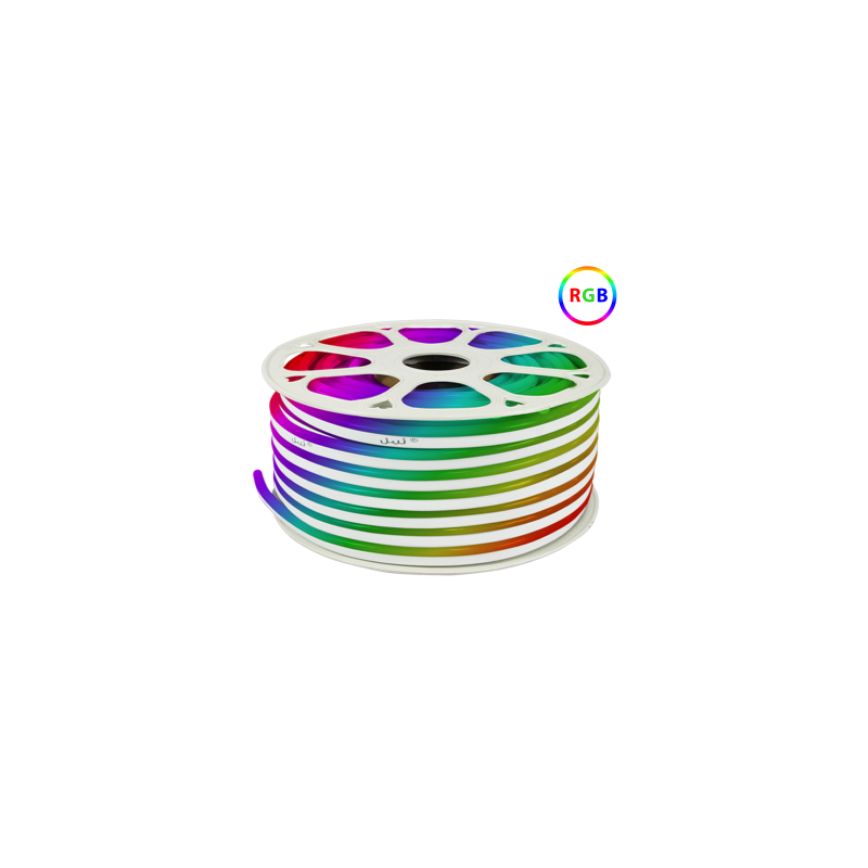 Manguera Luminosa LED Neón RGB 50m IP65 - JWJ