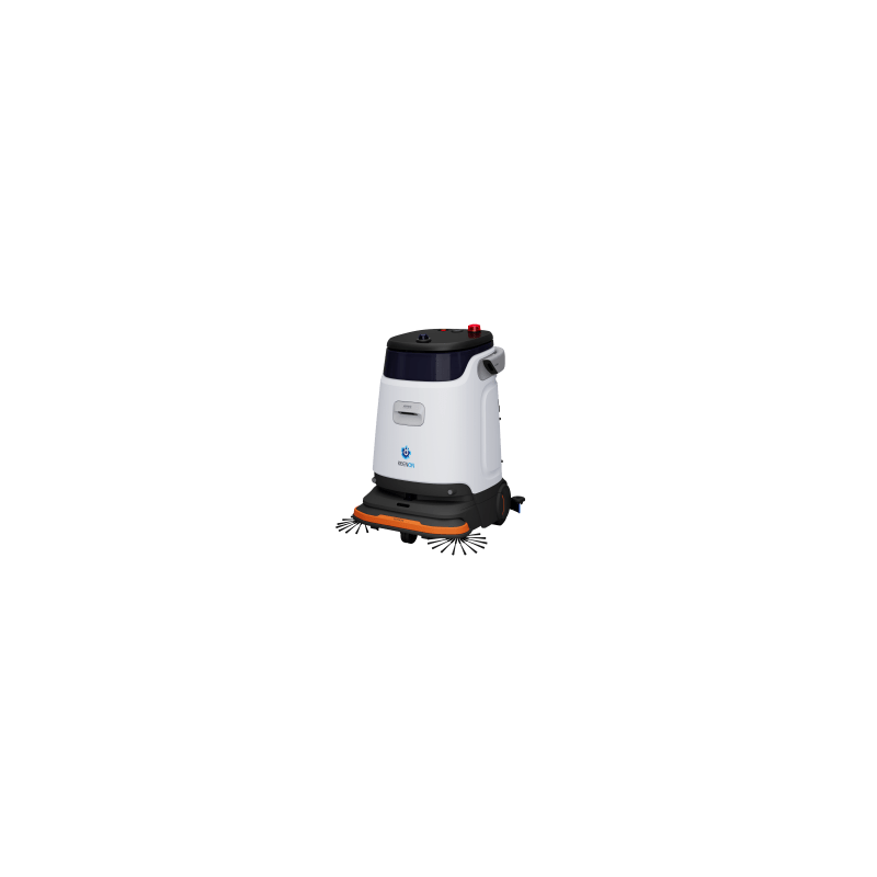 Robot de Limpieza Profesional C55 / 3 en 1 Barrido-Fregado-Empuje / 550 mm Ancho Limpieza / 60L Tanque Agua / 5 Horas Autonomía / VSlam + LIDAR / App Control