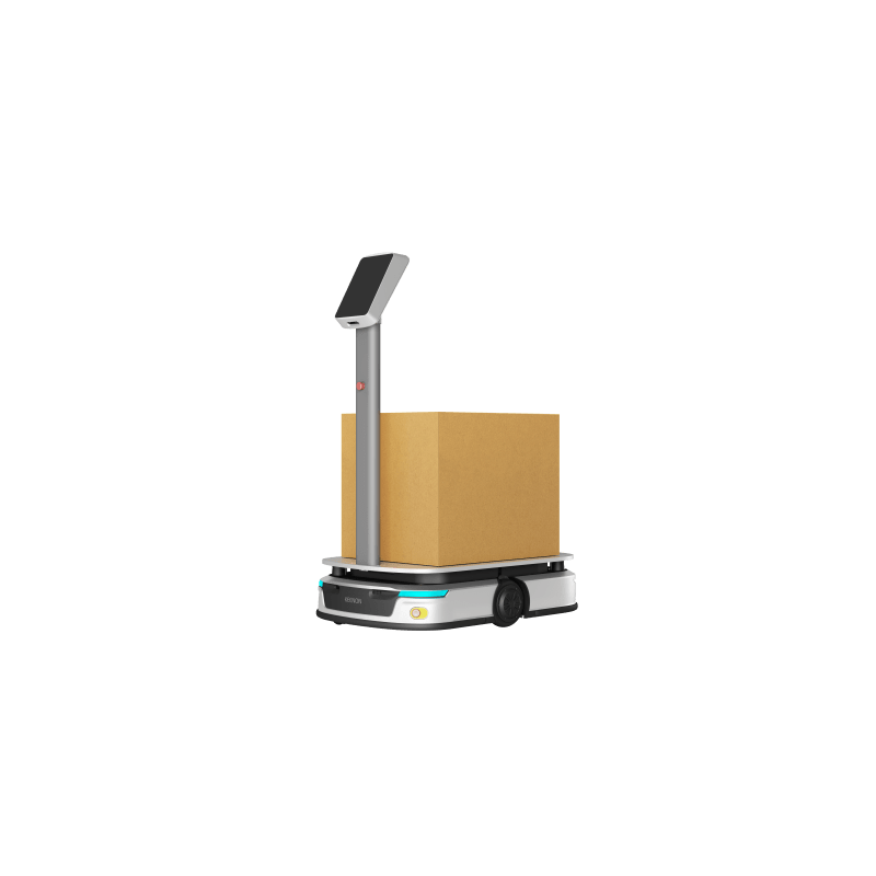 Robot Inteligente de Transporte / Gran Capacidad 300 kg / Autonomía 6 Horas / Navegación Autónoma LiDAR + VSLAM / Plataforma Elevable / Chasis Ultrabajo 23 cm (9.1 in)