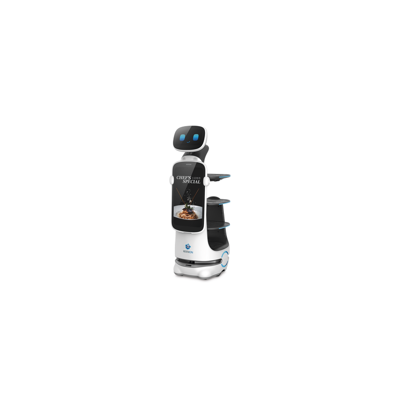 Robot de Servicio Dinerbot T10 KEENON - Carga 40kg, 8h Auton | Precio México - Envío Inmediato | LM Soluciones