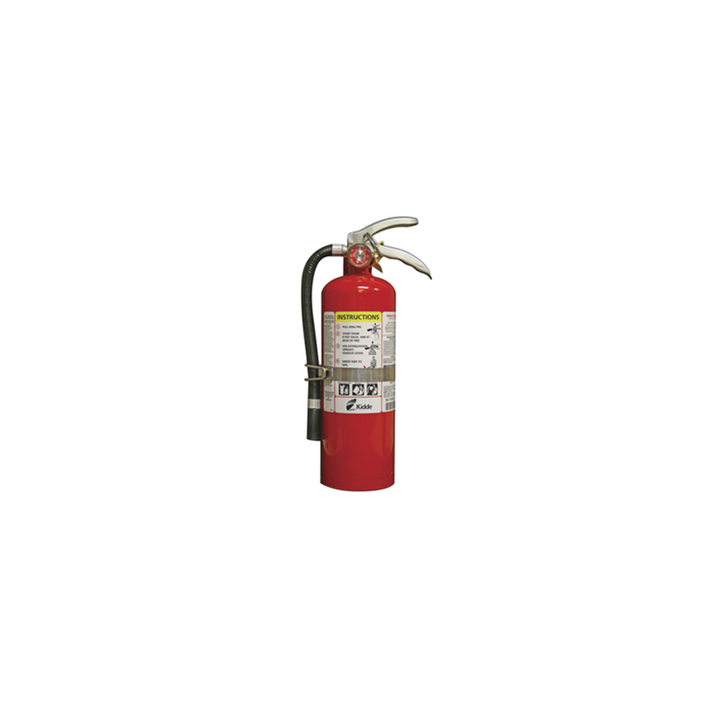 Extintor Desechable Polvo Químico Seco 5.5 lb KIDDE - Paq 6