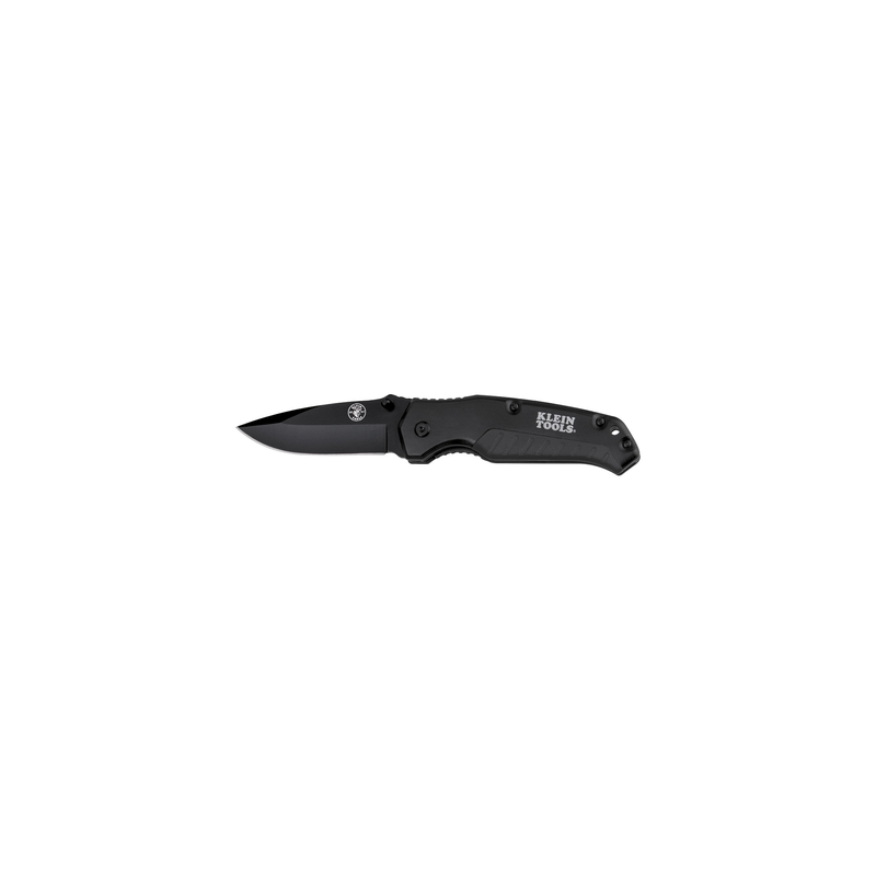 Navaja Klein Tools Drop-Point Negra 44-220 | Precio México - Envío Inmediato | LM Soluciones