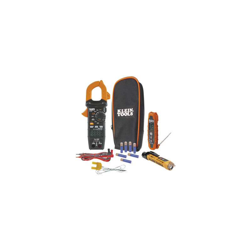 Kit de Prueba Eléctrica HVAC Klein Tools CL320KIT