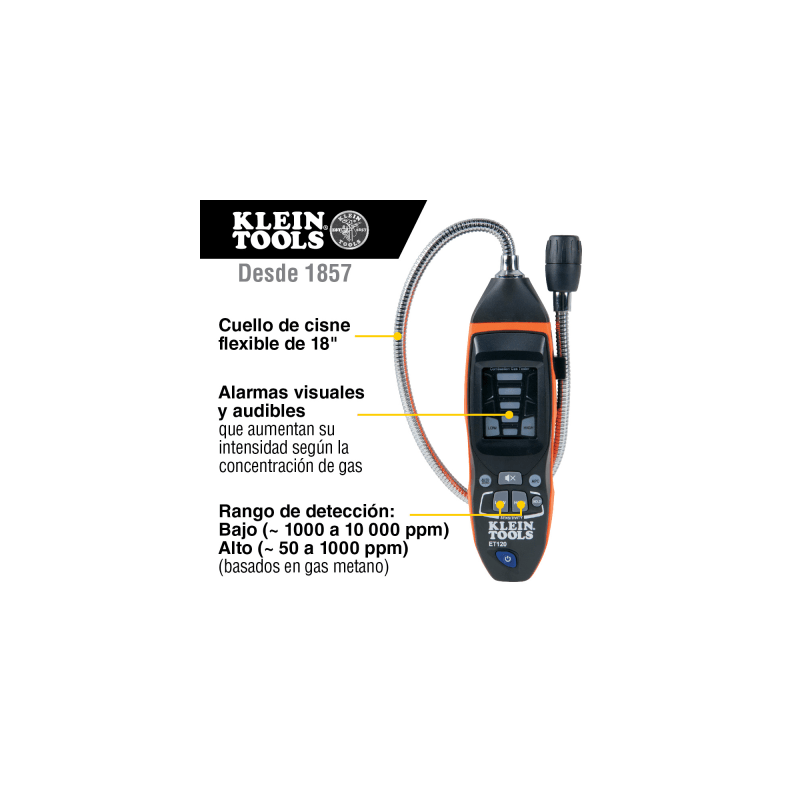 Detector de Fugas de Gas Klein Tools | LM Soluciones