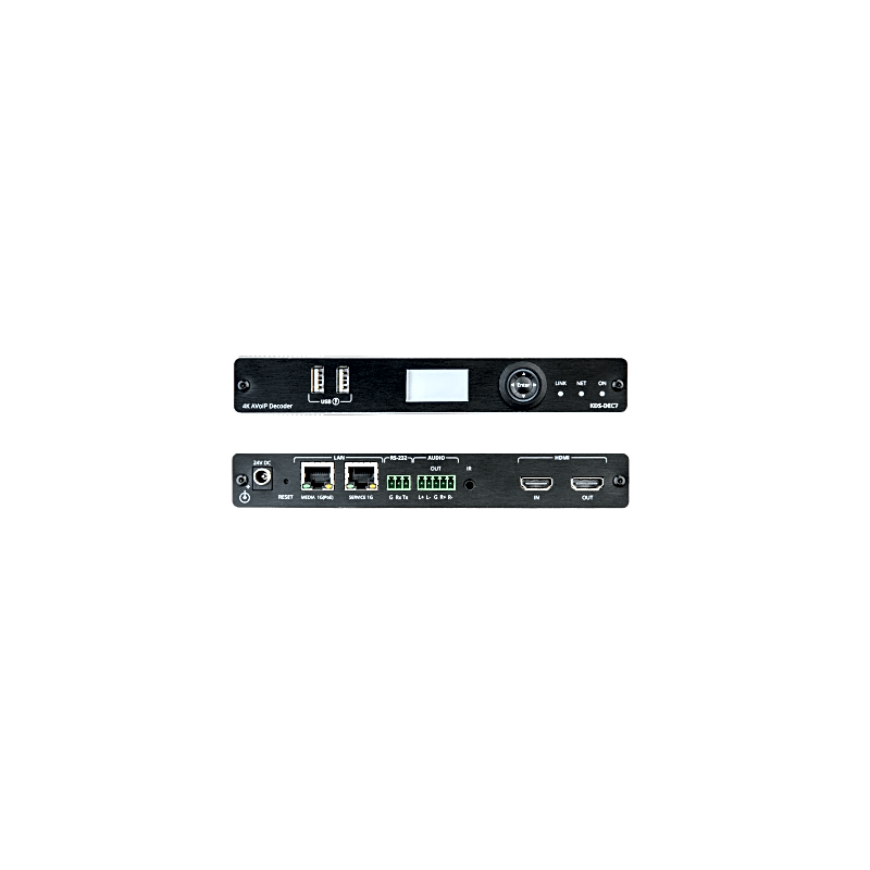 Codificador AVoIP 4K60 HDMI Kramer KDS-DEC7 para Proyectos P