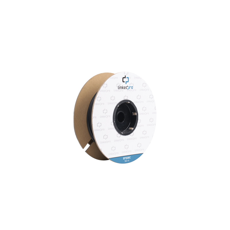 Carrete Fibra Óptica Monomodo SC-SC 50m LinkedPro | Precio México - Envío Inmediato | LM Soluciones