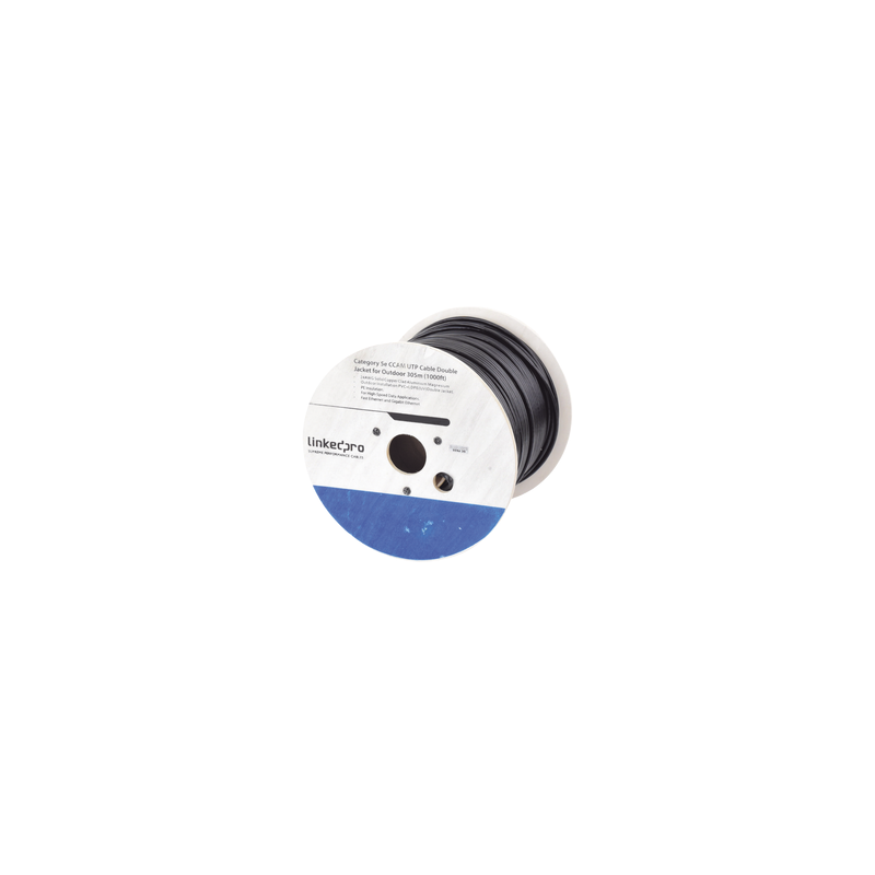 Bobina Cat6 CCA 305m Intemperie LINKEDPRO