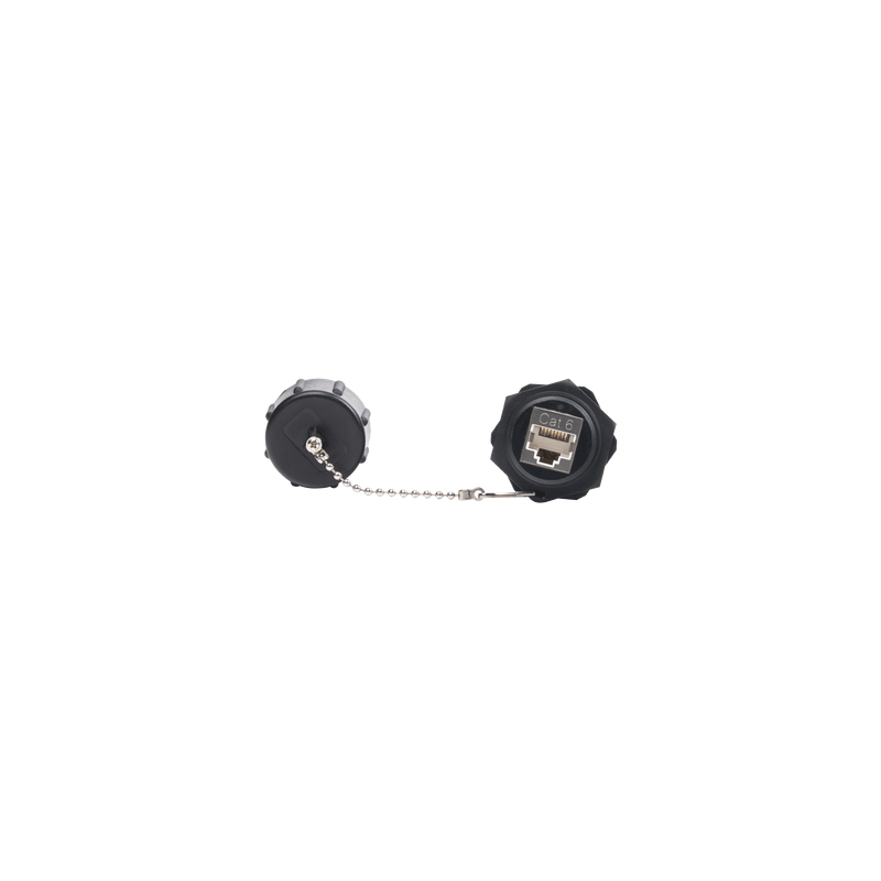 Acoplador Industrial RJ45 LinkEdPro IP67 Categoría 6 | Precio México - Envío Inmediato | LM Soluciones