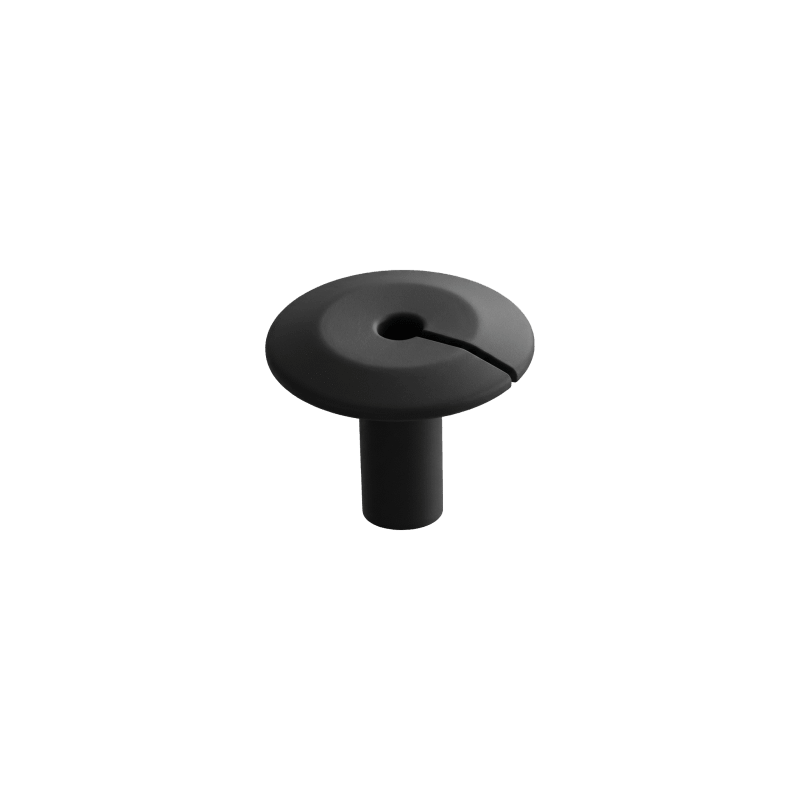 Pasa Cable Negro LinkedPro, PVC Rígido, 9.3 mm, Ángulo 45°